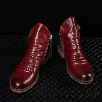 Sylis-Mode - Casual Autumn Stylish Boots with Zipper for Men