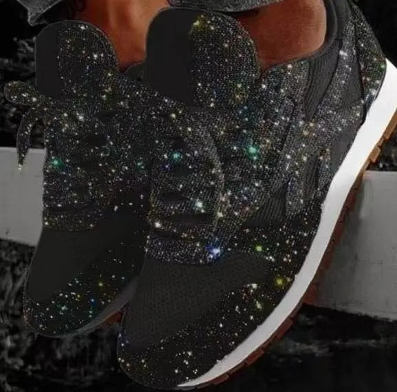 Shiny casual Sylis with sequins