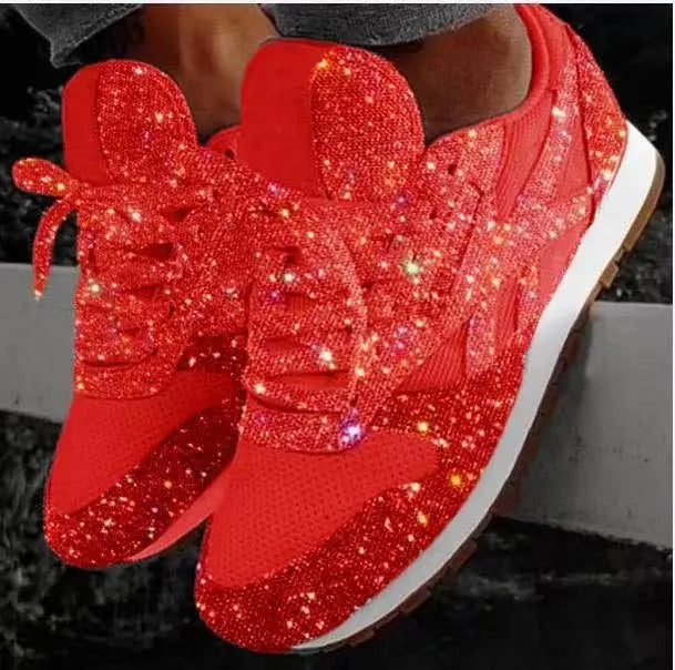 Shiny casual Sylis with sequins