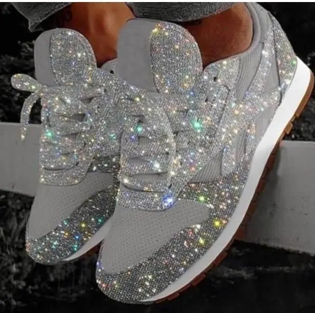 Sylis | Casual sparkling shoes with sequins