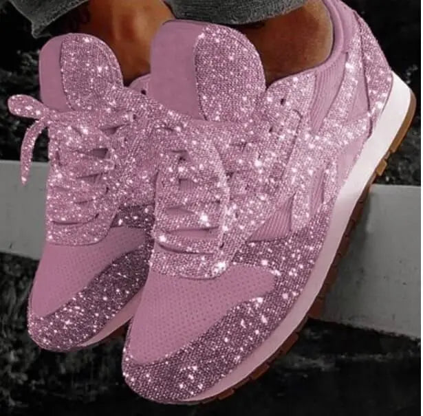 Shiny casual Sylis with sequins