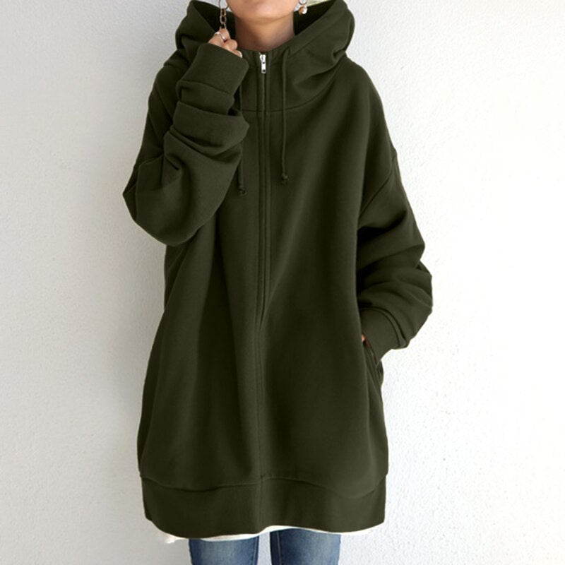 Sylis-Mode | Comfortable Oversize-Winter Hoodie Cassandra