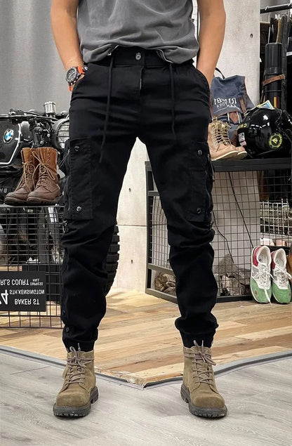 Sylis-Mode | Stretch Cargo Pants with Pockets