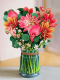 Plastic Pop-up Flower Incl. Free Gift Cards - Fair