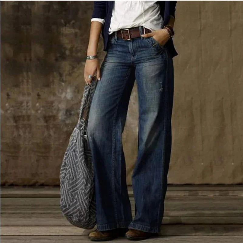 Sylis-Mode | Vintage Loose Pants Stylish Jeans