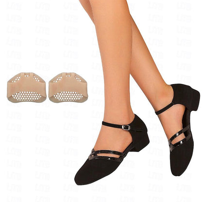 Sylis-Mode | Moderna dancing shoes for women - Black - High-quality suede