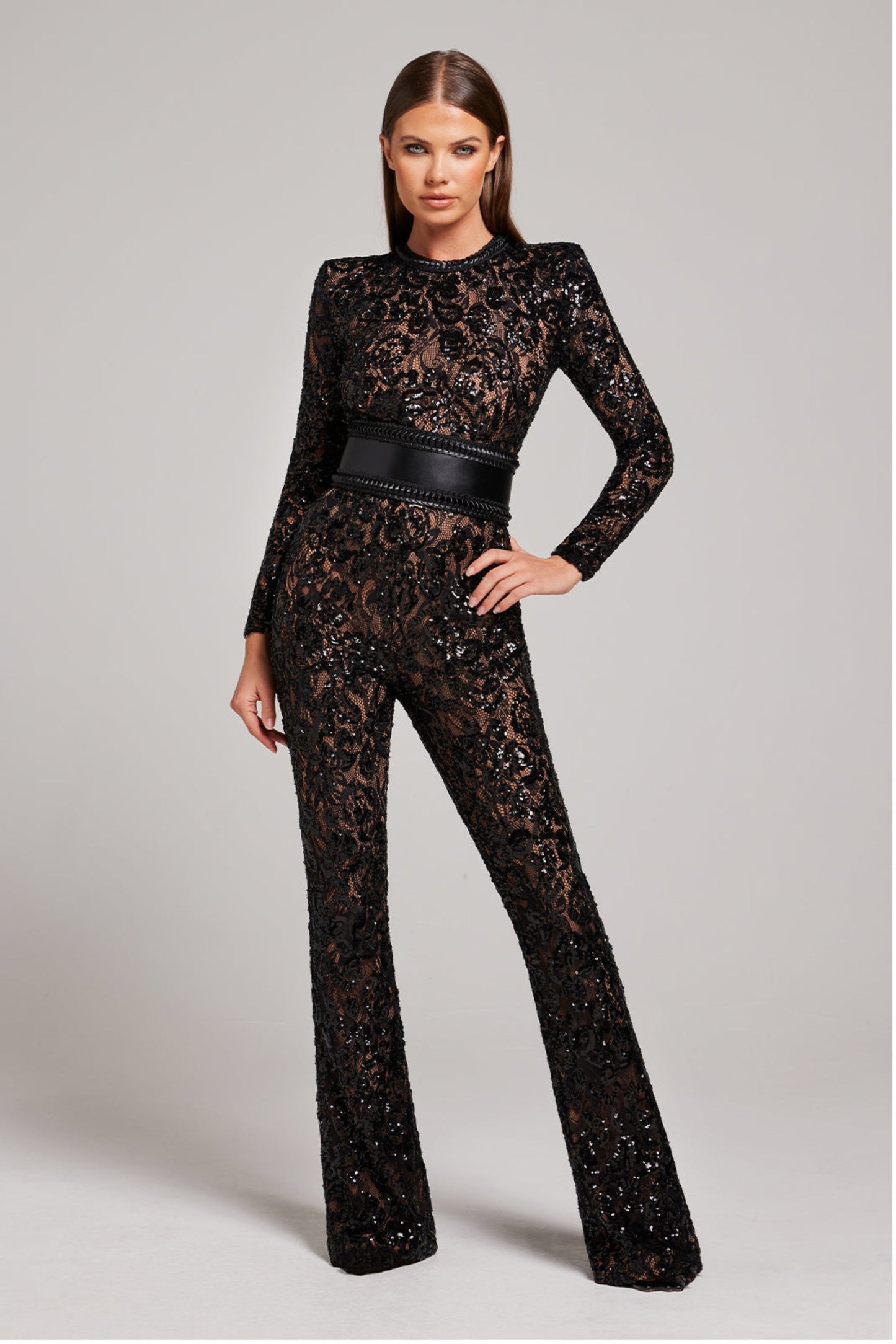 Sylis-Mode | Lace Elegance Jumpsuit