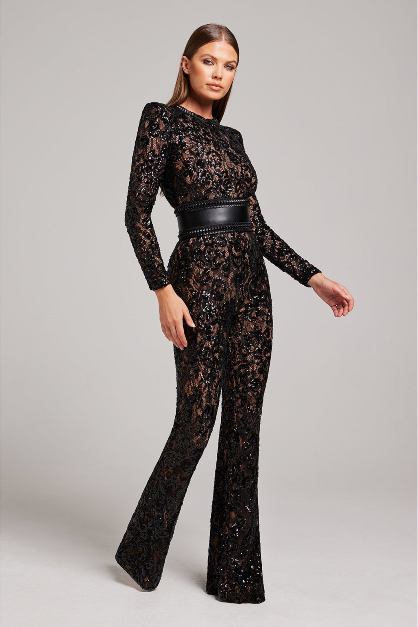 Sylis-Mode | Lace Elegance Jumpsuit
