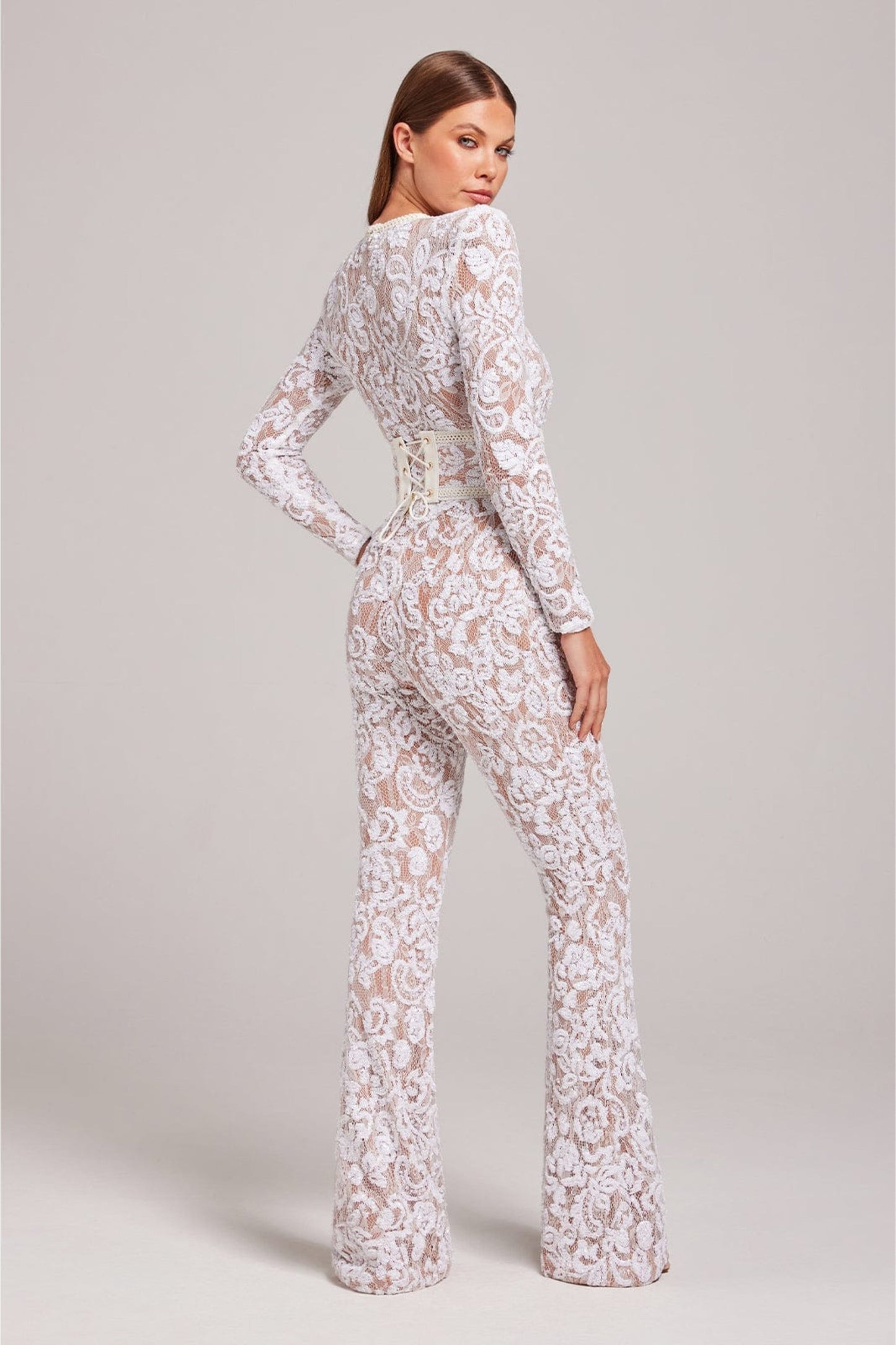 Sylis-Mode | Lace Elegance Jumpsuit