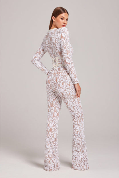 Sylis-Mode | Lace Elegance Jumpsuit