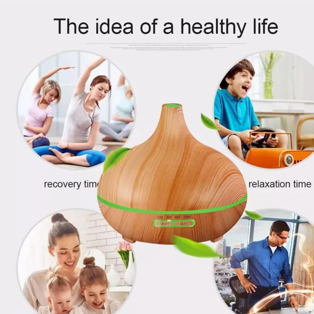 Aroma Diffuser – 500 ml with wood look