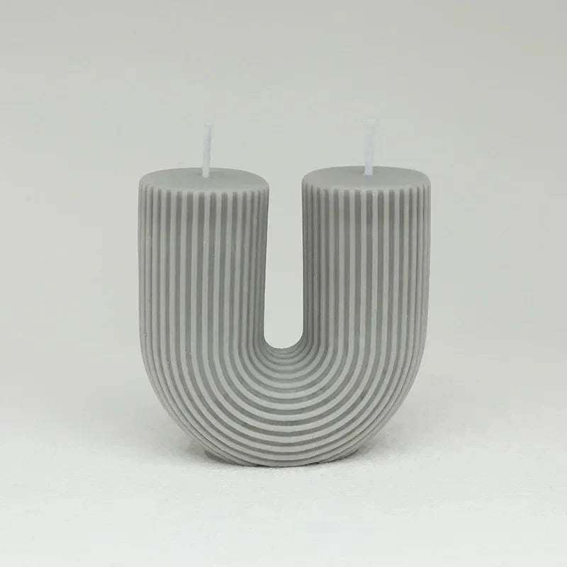 Aromatherapy Fragrant U-shaped Candle