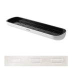 Wall-mounted shower shelf without drilling – With towel holder & drainage holes