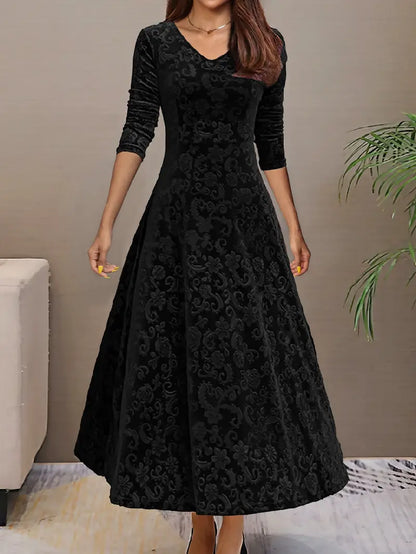 Sylis with wide hem and pleats