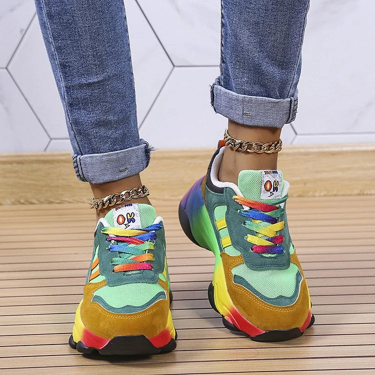 Sylis-Mode | Orthopedic Rainbow Shoes