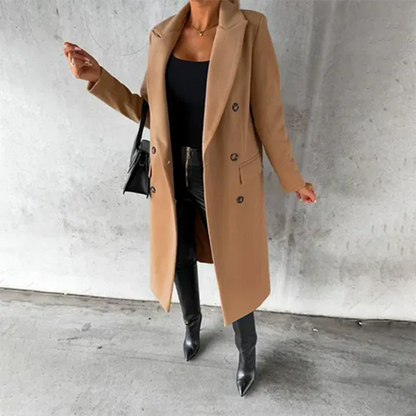 Sylis-Mode | Women's Warm Trench Coat Winter