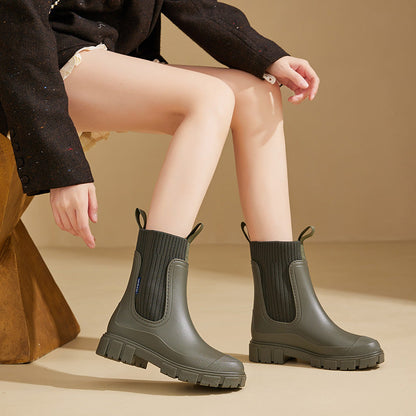 Sylis-Mode | Rain Boots - Waterproof with non-slip sole, Perfect for rainy weather