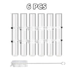 Flexible Flower Vases with Hinges Modern Glass Tube Vase