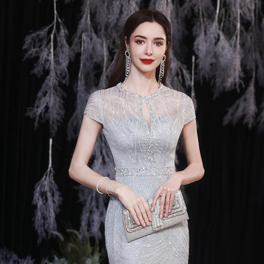 Sylis long sleeve cocktail dress
