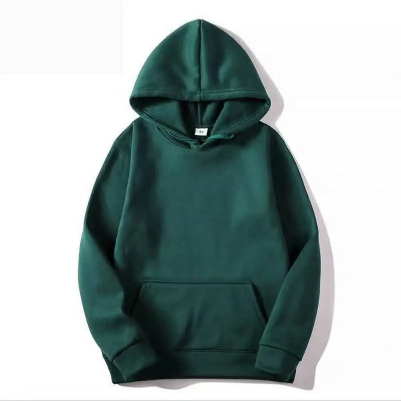 Sylis-Mode | Solid Color Hoodie Made of Cotton for Women