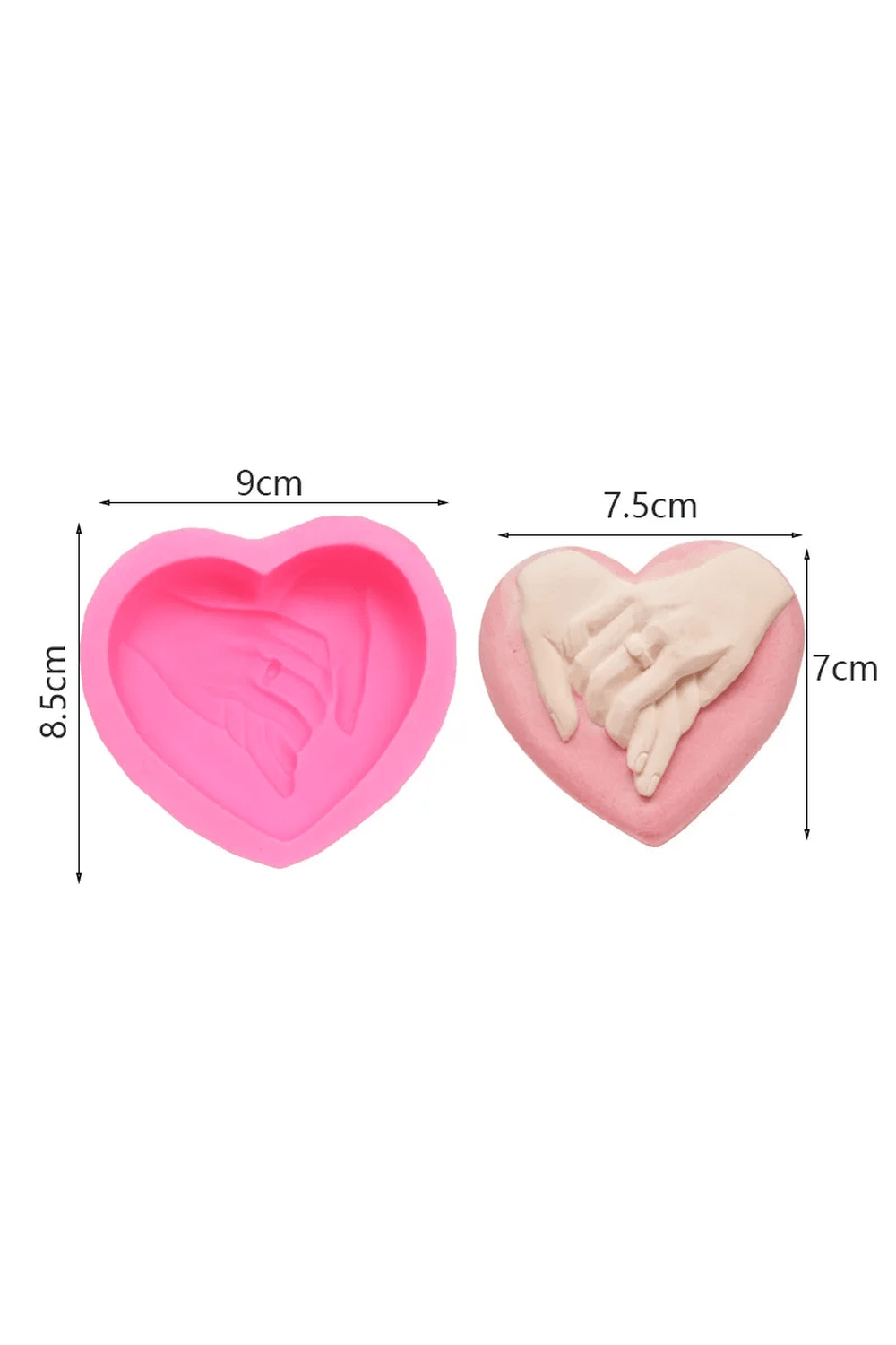 Finger candle shape DIY