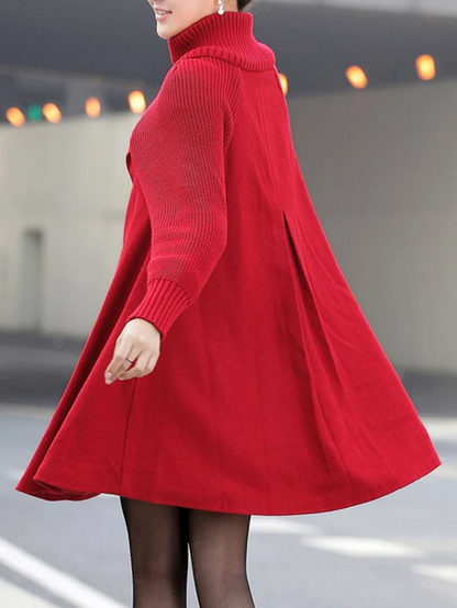 Sylis | Long coat in plus size