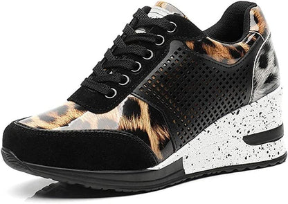 Sylis | High heel sneakers with wedge sole
