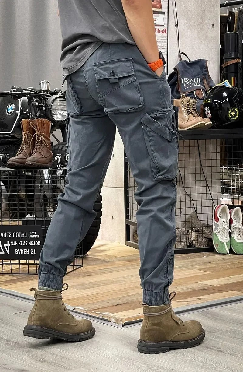 Sylis-Mode | Stretch Cargo Pants with Pockets