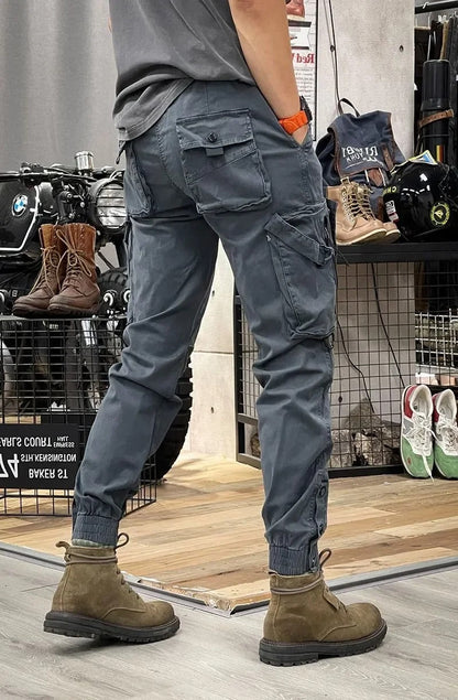 Sylis-Mode | Stretch Cargo Pants with Pockets