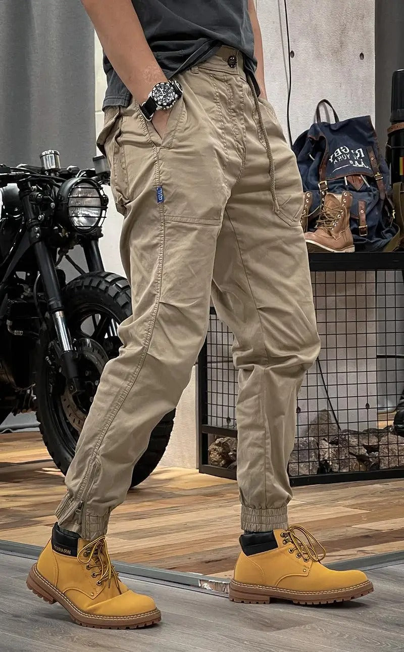 Sylis-Mode | Stretch Cargo Pants with Pockets