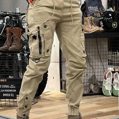 Sylis-Mode | Stretch Cargo Pants with Pockets