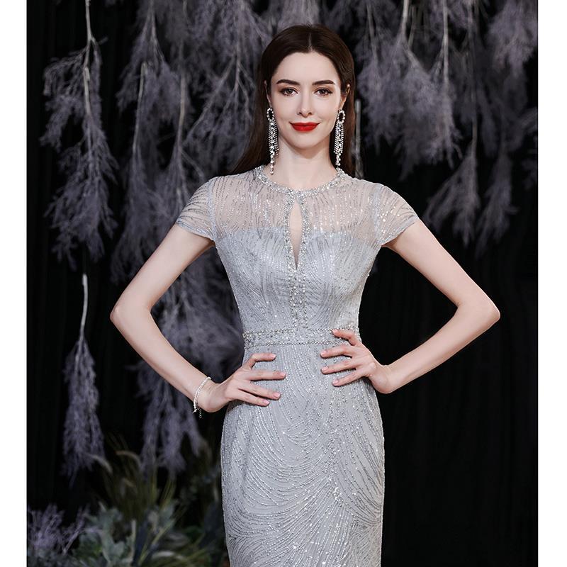 Sylis long sleeve cocktail dress