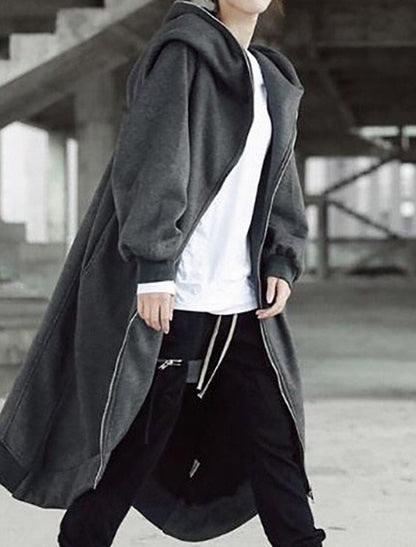 Sylis-Mode | Elegance Versatile Long Coat With Hood