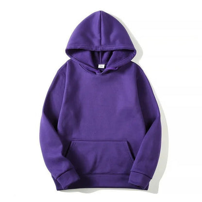 Sylis-Mode | Solid Color Hoodie Made of Cotton for Women