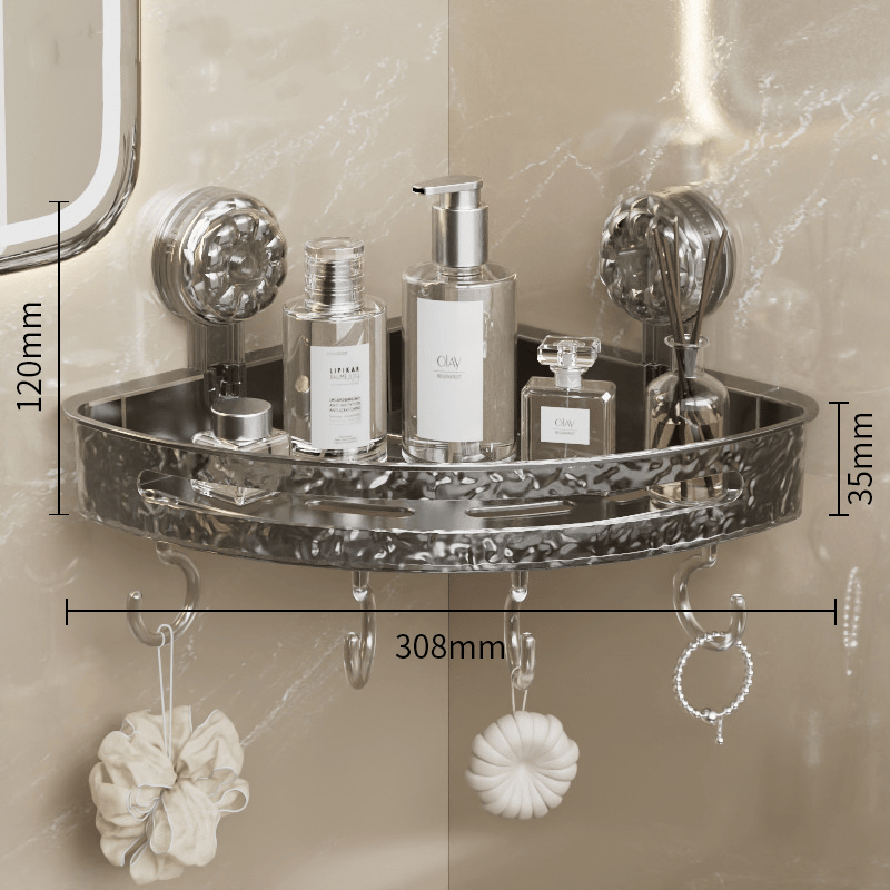 Corrugated suction cup storage holder