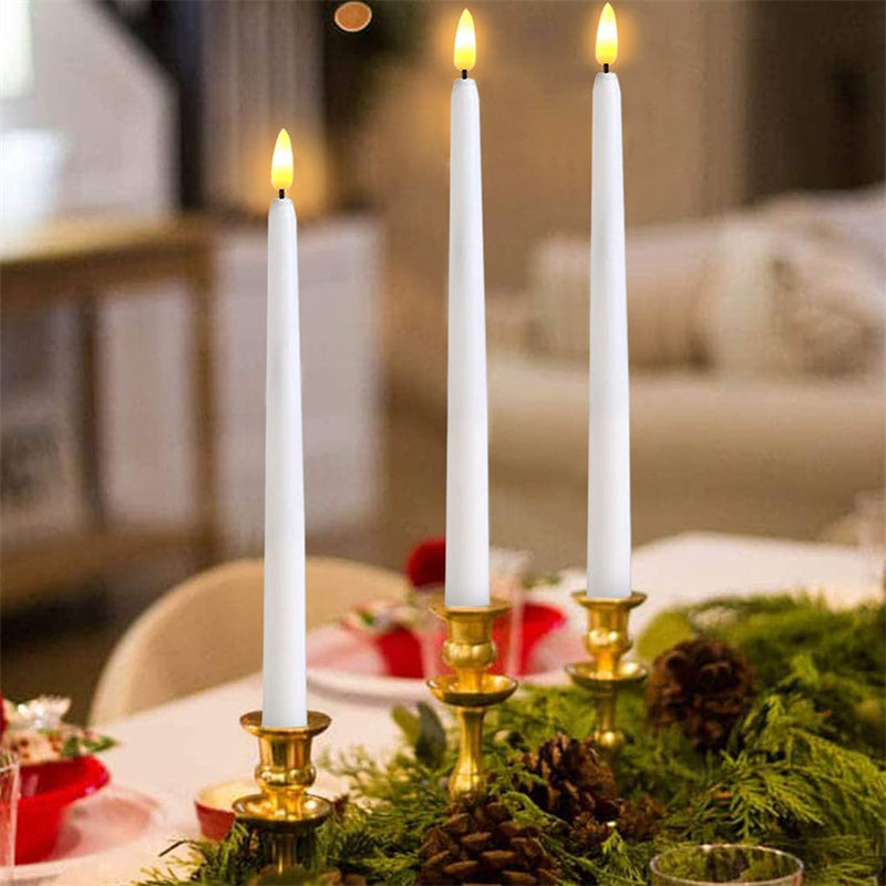 LED Flameless Taper Candles Set