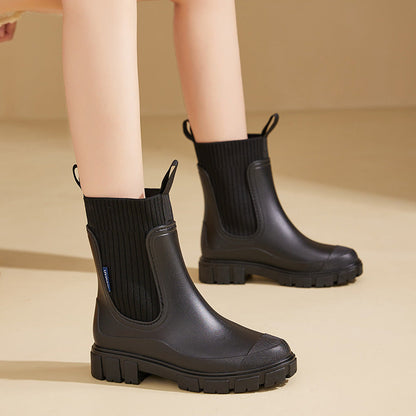 Sylis-Mode | Rain Boots - Waterproof with non-slip sole, Perfect for rainy weather