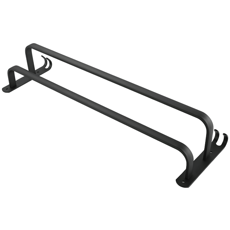 FlexRack – Wall-Mounted Aluminum Bathroom Shelf with 3 Crossbars