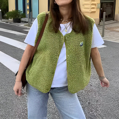 Sylis-Mode | Women's vest with single fastening
