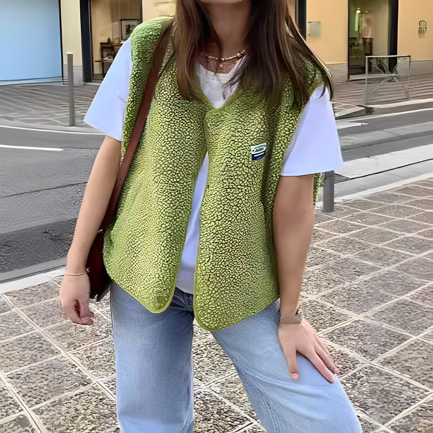 Sylis-Mode | Women's vest with single fastening