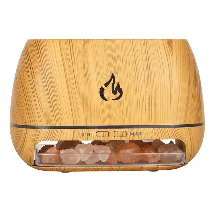 Himalayan Salt Aroma Diffuser with Ambient Light - SaltSerenity