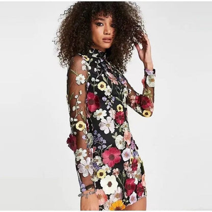 Sylis with floral applications and translucent appearance