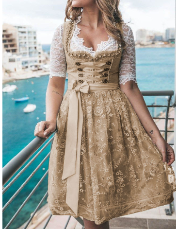 Sylis | unique traditional outfit for ladies with apron