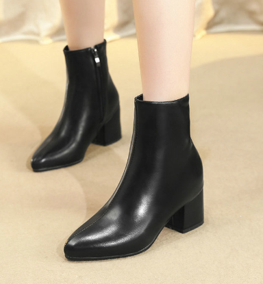 Sylis-Mode | Stylish Silver Ankle Boots
