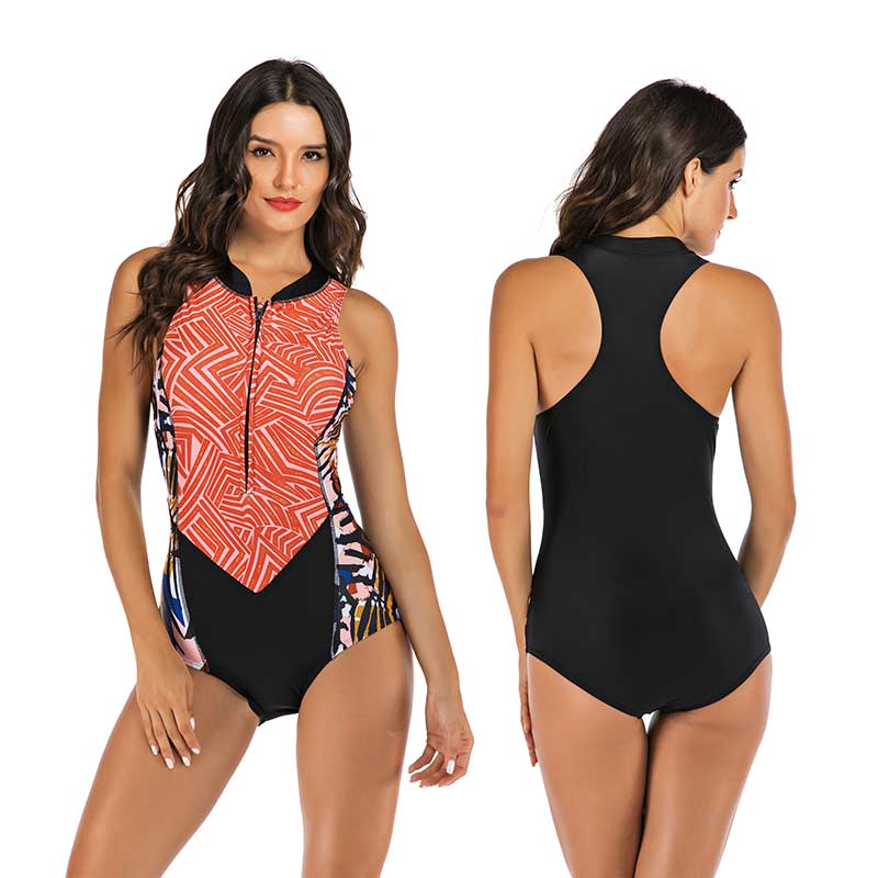 Sylis-Mode Cut-out swimsuit with interesting design