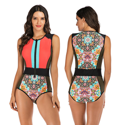 Sylis-Mode Cut-out swimsuit with interesting design