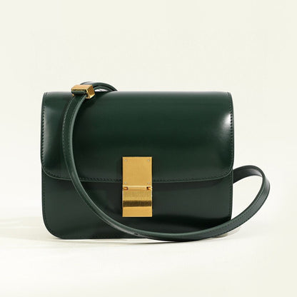 Sylis-Mode Classic Flap Box Shoulder Bag