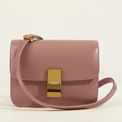 Sylis-Mode Classic Flap Box Shoulder Bag