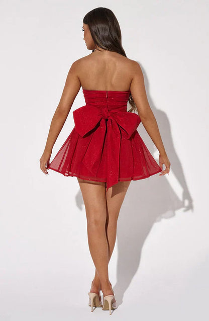 Sylis-Mode | Glitter Short Party Dress