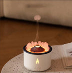 LAVAMIST – Flame Humidifier & Aromatherapy Diffuser with Soothing Ambient Light